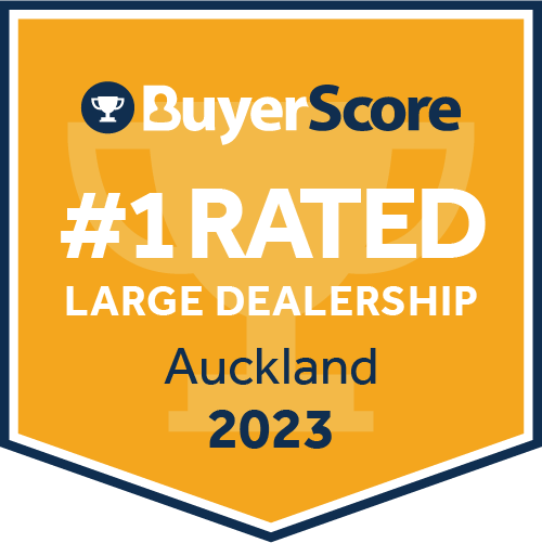 BuyerScore Award - #1 Large Dealership - Auckland 2023