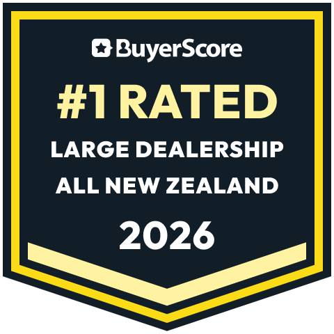 BuyerScore Award - #1 Large Dealership - All New Zealand 2026